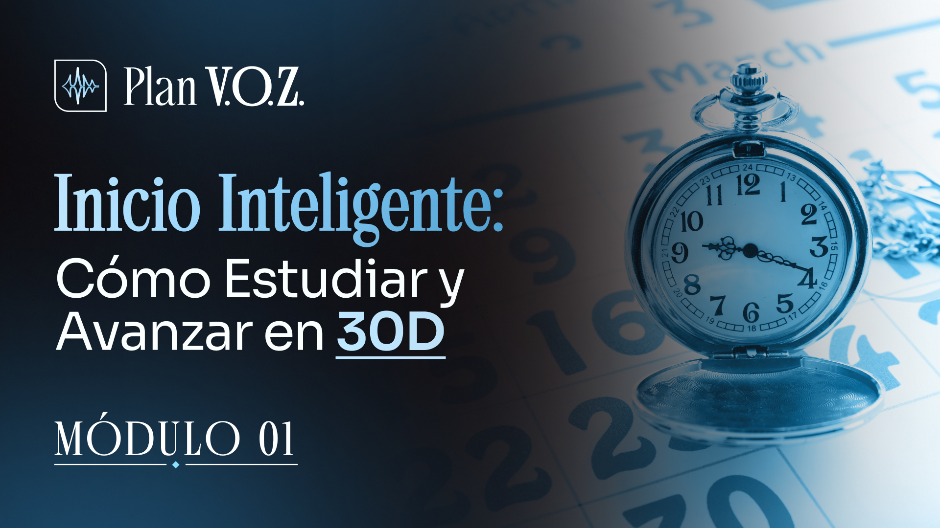 Capa oficial del módulo 1 del Plan V.O.Z.