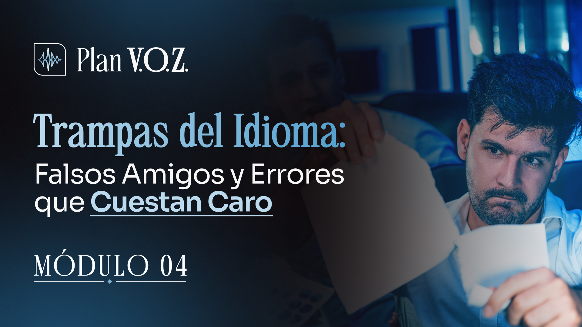 Capa oficial del módulo 4 del Plan V.O.Z.